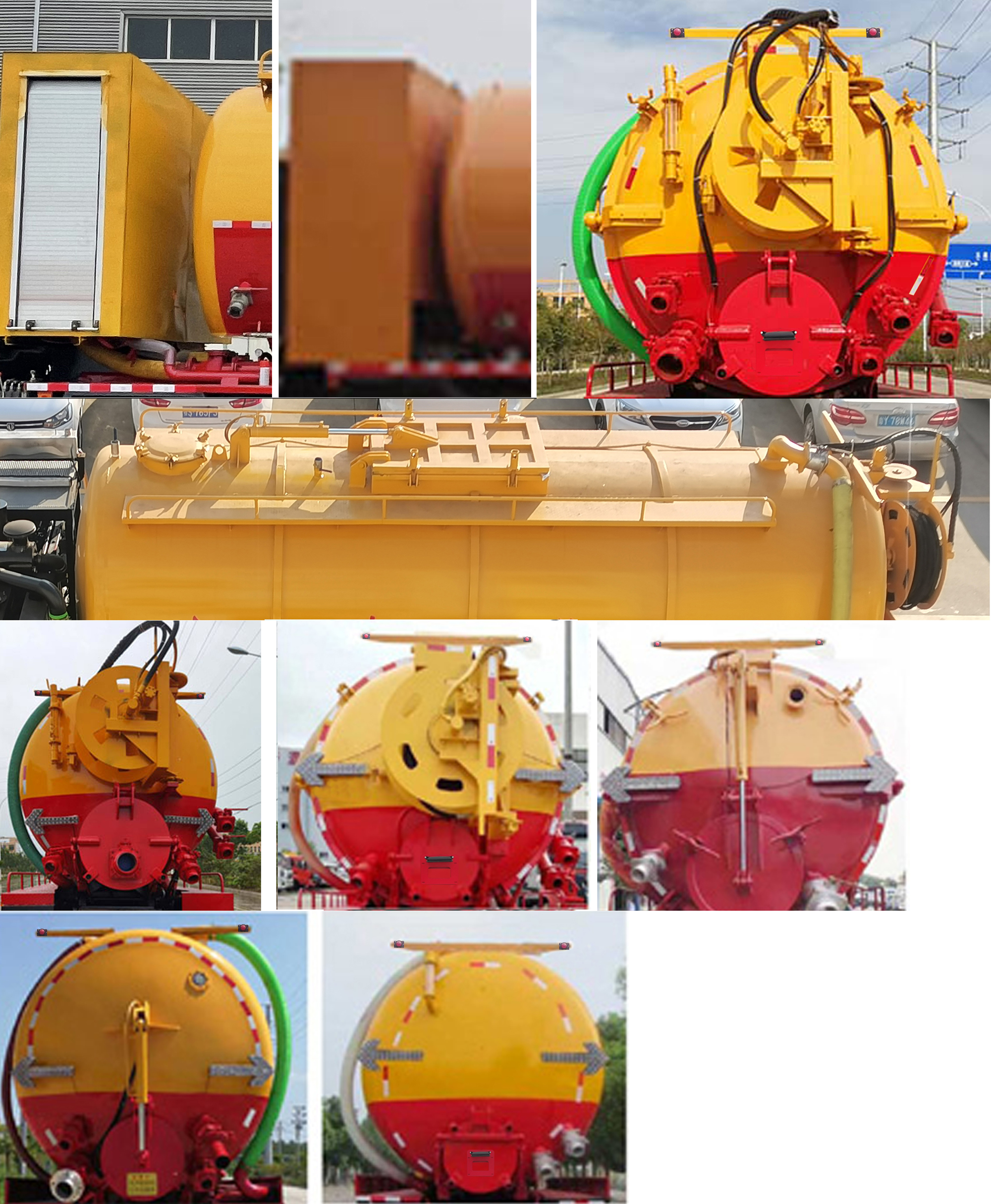 瑞力星牌RLQ5310GQWD6型清洗吸污車 瑞力星牌RLQ5310GQWD6型清洗吸污車