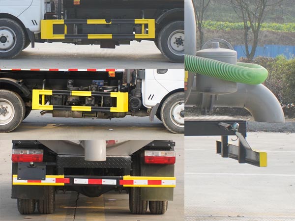 凱力風牌KLF5040GXEE6型吸糞車 凱力風牌KLF5040GXEE6型吸糞車