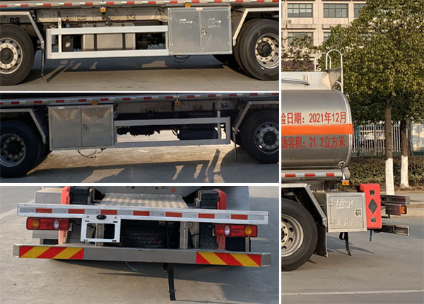 楚飛牌CLQ5265GYY6DA型鋁合金運油車 楚飛牌CLQ5265GYY6DA型鋁合金運油車