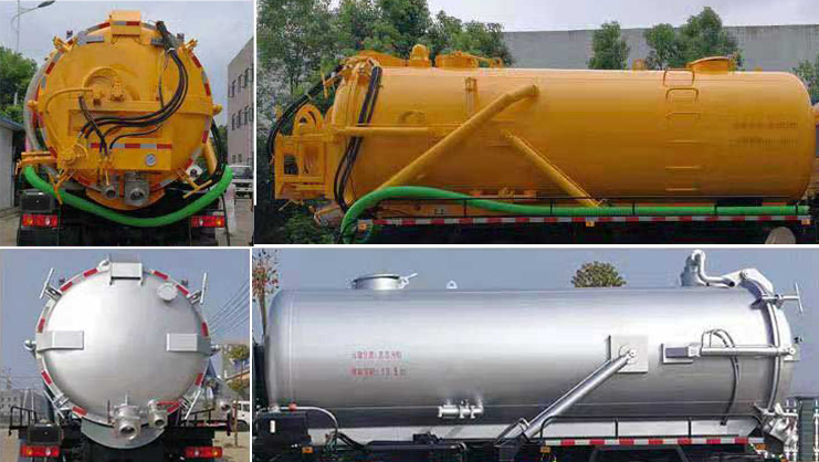 楚勝牌CSC5181GQWD6型清洗吸污車 楚勝牌CSC5181GQWD6型清洗吸污車