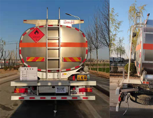 專威牌HTW5267GYYLLZQ6型鋁合金運油車 專威牌HTW5267GYYLLZQ6型鋁合金運油車