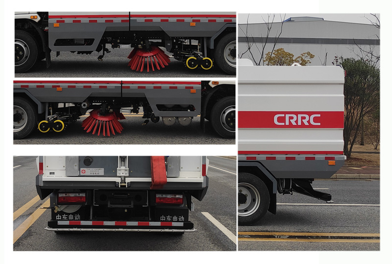 中國中車牌TEG5120TXSAEQBEV1型純電動洗掃車 中國中車牌TEG5120TXSAEQBEV1型純電動洗掃車