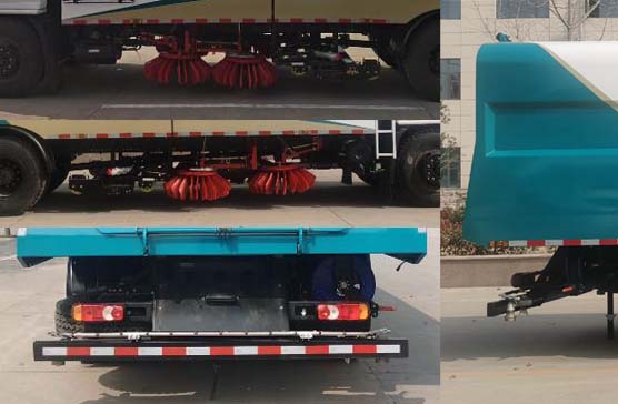 聚塵王牌HNY5180TXSDNG型洗掃車 聚塵王牌HNY5180TXSDNG型洗掃車
