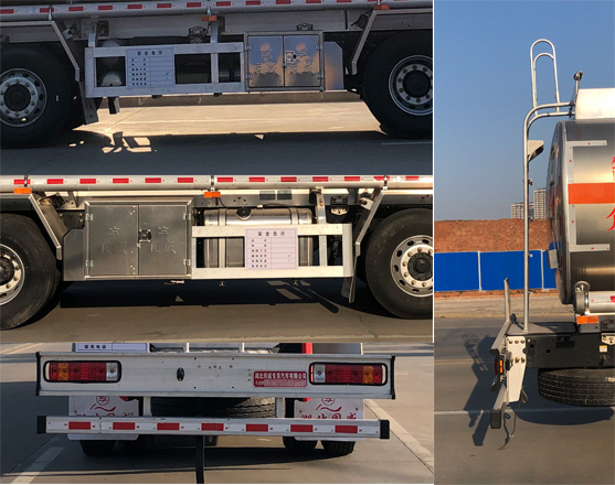 專威牌HTW5268GYYLLZC6型鋁合金運油車 專威牌HTW5268GYYLLZC6型鋁合金運油車