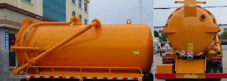 凱力風牌KLF5122GQWE6型清洗吸污車 凱力風牌KLF5122GQWE6型清洗吸污車