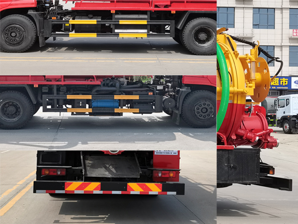 楚勝牌CSC5180GQWES6型清洗吸污車 楚勝牌CSC5180GQWES6型清洗吸污車