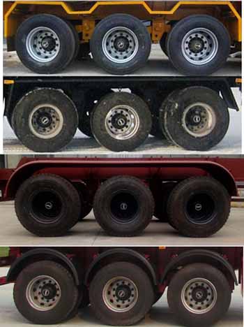 潤知星牌SCS9400GYY型運油半掛車 潤知星牌SCS9400GYY型運油半掛車