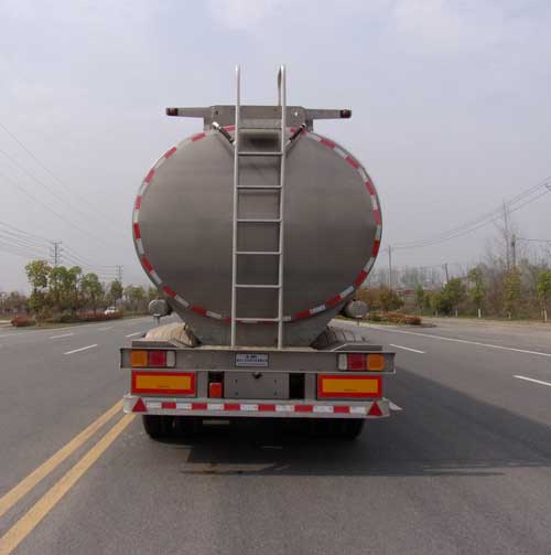 龍星匯牌HLV9400GSYE型鋁合金食用油運輸半掛車 龍星匯牌HLV9400GSYE型鋁合金食用油運輸半掛車