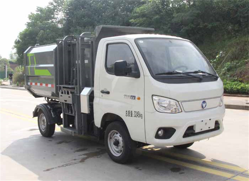 福田純電動小型掛桶垃圾車-福田小型掛桶新能源垃圾車 福田純電動小型掛桶垃圾車-福田小型掛桶新能源垃圾車