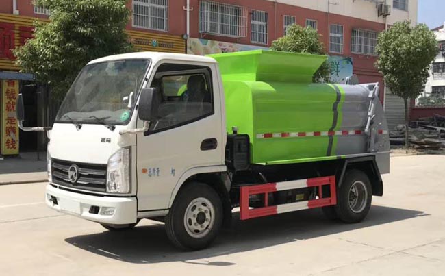 5方餐廚垃圾車能上籃牌-湖北程力 5方餐廚垃圾車能上籃牌-湖北程力