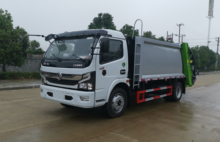東風多利卡K7國六8立方米后裝壓縮式垃圾車-壓縮式垃圾車廠家銷售 東風多利卡K7國六8立方米后裝壓縮式垃圾車-壓縮式垃圾車廠家銷售