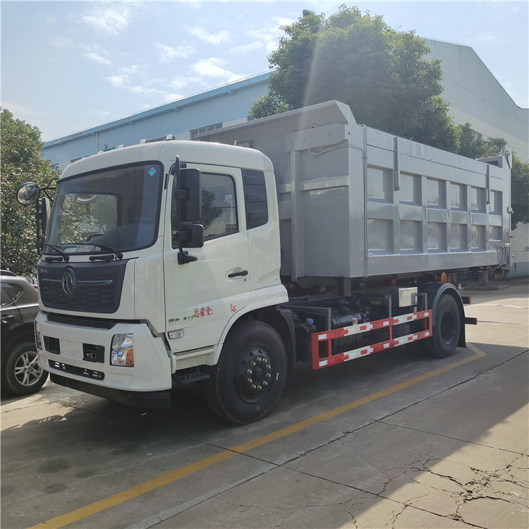 10噸勾臂式建筑垃圾車 東風(fēng)天錦勾臂式建筑垃圾專用運(yùn)輸車-湖北盈通 10噸勾臂式建筑垃圾車 東風(fēng)天錦勾臂式建筑垃圾專用運(yùn)輸車-湖北盈通