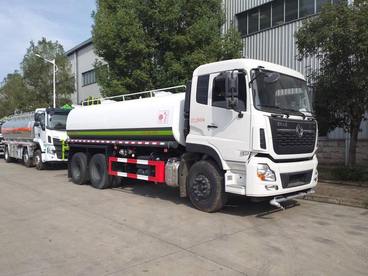 國六東風天龍后雙橋灑水車18方20方水罐車運水車 大型拉水車 國六東風天龍后雙橋灑水車18方20方水罐車運水車 大型拉水車