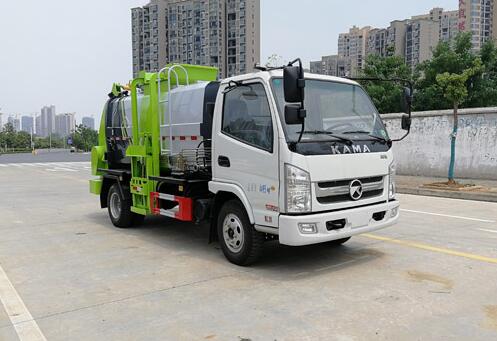 程力威牌CLW5040TCACD6型餐廚垃圾車(chē) 程力威牌CLW5040TCACD6型餐廚垃圾車(chē)