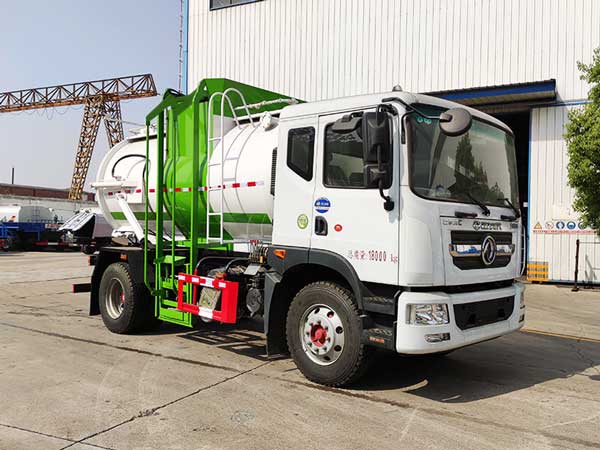 程力威牌CLW5180TCA6型餐廚垃圾車(chē) 程力威牌CLW5180TCA6型餐廚垃圾車(chē)
