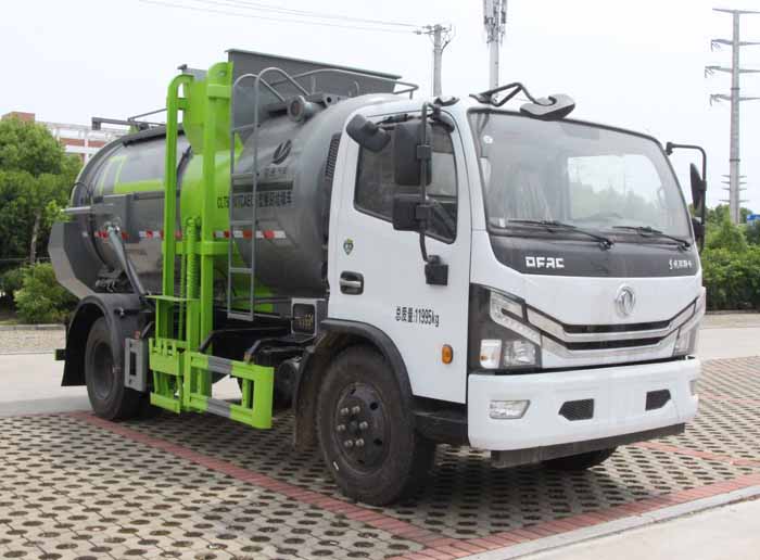 東風(fēng)多利卡縱昂牌餐廚垃圾車(chē)-縱昂牌CLT5120TCAEQ6型餐廚垃圾車(chē)價(jià)格-湖北盈通 東風(fēng)多利卡縱昂牌餐廚垃圾車(chē)-縱昂牌CLT5120TCAEQ6型餐廚垃圾車(chē)價(jià)格-湖北盈通