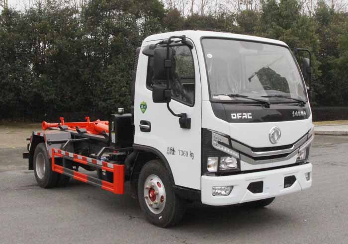 東風(fēng)多利卡5方勾臂垃圾車-縱昂牌CLT5071ZXXEQ6型車廂可卸式垃圾車價(jià)格報(bào)價(jià)-湖北盈通 東風(fēng)多利卡5方勾臂垃圾車-縱昂牌CLT5071ZXXEQ6型車廂可卸式垃圾車價(jià)格報(bào)價(jià)-湖北盈通